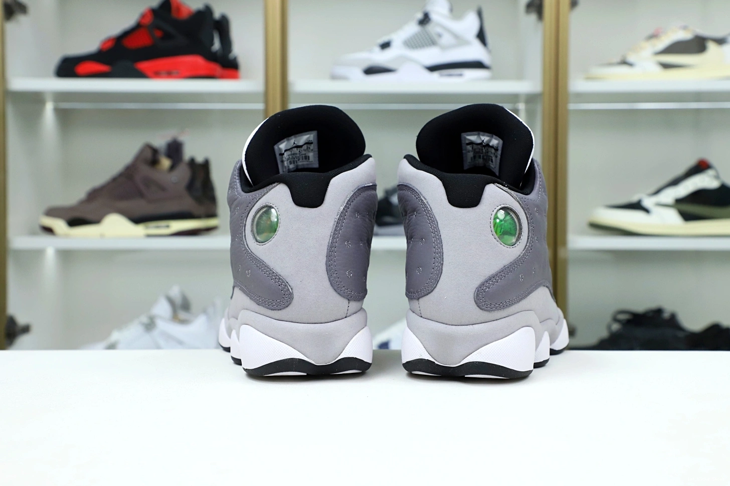 1st Kicks JORDAN 'ATMOSPHERE GREY' RETRO AIR 13 -414571- Kimikick Trendy 1929 1207